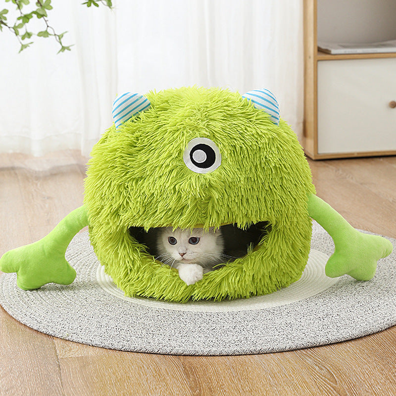 Why Your Pet Deserves the Machine Washable Pet Fluffy Calming Round Bed