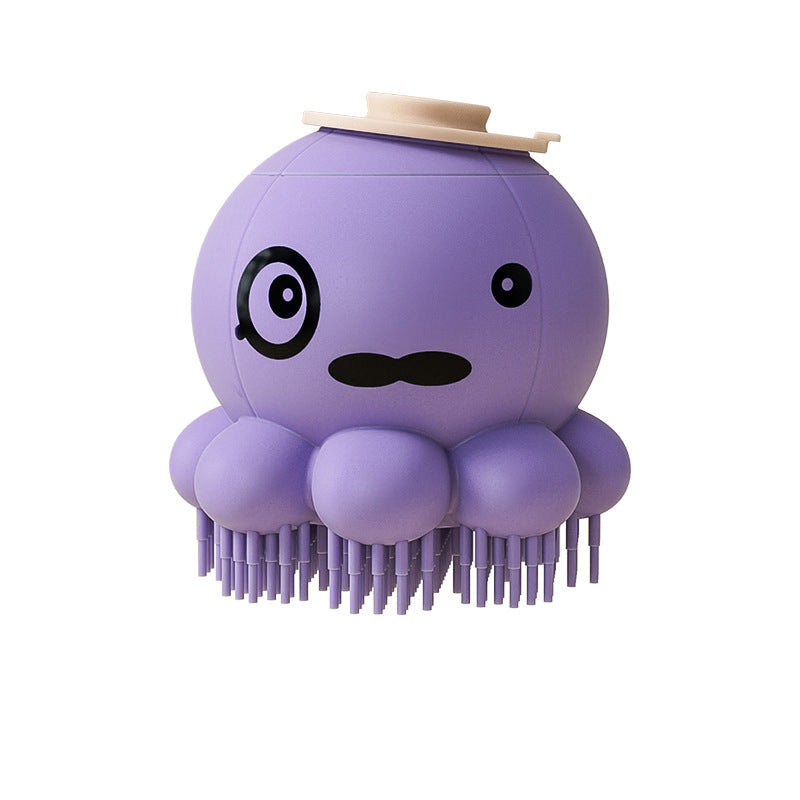 The Ultimate Pet Bath Experience: Introducing the Pet Silicone Bath Brush Massage Comb Dispenser