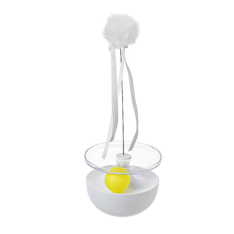 The Purr-fect Playtime Solution: Self Standing Pet Tumbler