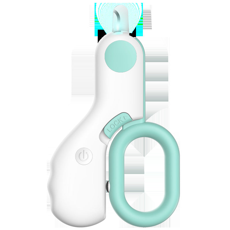 Transform Your Pet Grooming Experience with the LED Illuminating Line Pet Mini ABS Nail Trimmer