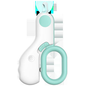 Transform Your Pet Grooming Experience with the LED Illuminating Line Pet Mini ABS Nail Trimmer