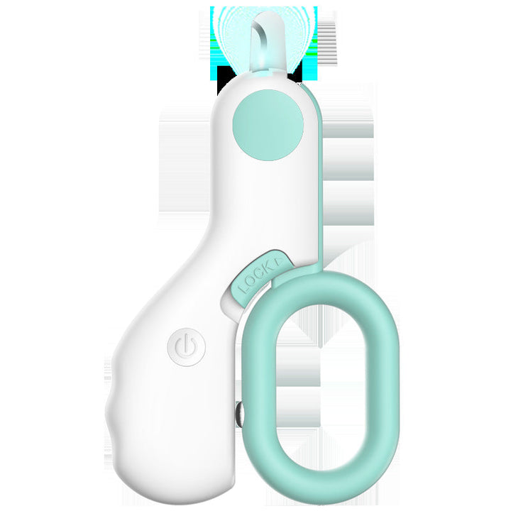 Transform Your Pet Grooming Experience with the LED Illuminating Line Pet Mini ABS Nail Trimmer